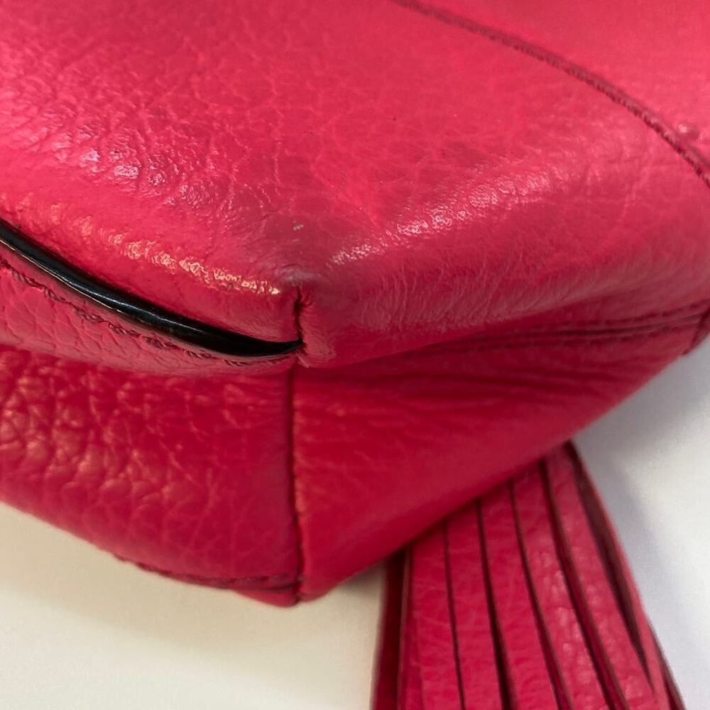 KATE SPADE HOT PINK PEBBLED LEATHER CROSSBODY BAG (ASIS) - Picture 14 of 16